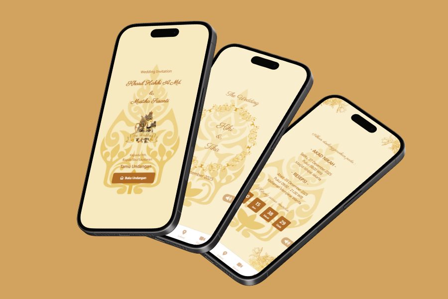 Weding Invitation Tema Java